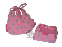 Smart Pet Pet Halter Purse with Water Bowl - Medium
