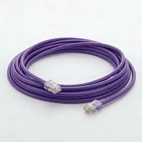 Lynn Electronics CAT6-02-PUB Patch Cord Cat6 Boot 2' Purple