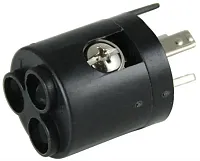 MARINCO 12VBRAD 3-Wire 6Awg Wire Receptacle Adapte