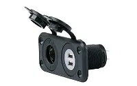 MARINCO 12VCOMBORV Combo Dual Usb/12V Receptacle
