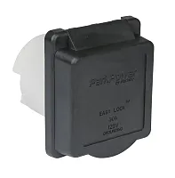 MARINCO 30ARVIB 30A Power Inlet Black