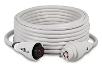 MARINCO CS3050W Eel Cordset 30A 125V 50' White