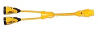 MARINCO Y504230 Eel Y Adap. 50A Male To (2)30A Fema