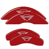 MGP CALIPER 10255SMGPR Set Of 4 Caliper Covers Engraved F