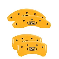 MGP CALIPER 10260SFRDY Set Of 4 Caliper Covers Engraved F