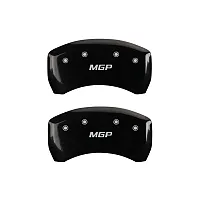 MGP CALIPER 13090RMGPB Rear Set Of 2 Caliper Covers Mgp