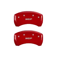 MGP CALIPER 13090RMGPR Rear Set Of 2 Caliper Covers Mgp