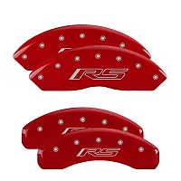 MGP CALIPER 14255SRS5R Set Of 4 Caliper Covers Engraved F