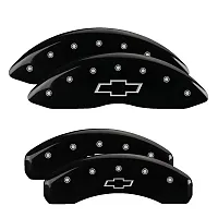 MGP CALIPER 14257SBOWB Set Of 4 Caliper Covers Engraved F