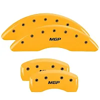 MGP CALIPER 14258SMGPY Set Of 4 Caliper Covers Engraved F