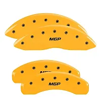 MGP CALIPER 16244SMGPY Set Of 4 Caliper Covers Engraved F