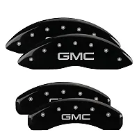 MGP CALIPER 34221SGMCB Set Of 4 Caliper Covers Engraved F