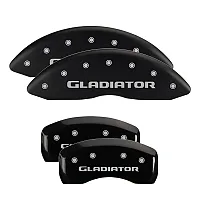 MGP CALIPER 42021SGLDB Set Of 4 Caliper Covers Engraved F