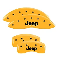 MGP CALIPER 42021SJEPY Set Of 4 Caliper Covers Engraved F