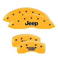 MGP CALIPER 42021SJPLY Set Of 4 Caliper Covers Engraved F