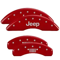 MGP CALIPER 42023SJPLR Set Of 4 Caliper Covers Engraved F