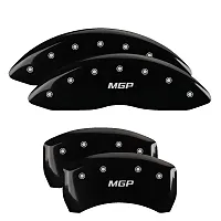MGP CALIPER 49014SMGPB Set Of 4 Caliper Covers Engraved F