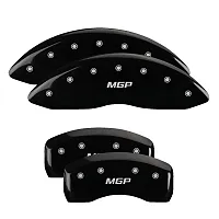 MGP CALIPER 54012SMGPB Set Of 4 Caliper Covers Engraved F
