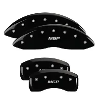 MGP CALIPER 54013SMGPB Set Of 4 Caliper Covers Engraved F