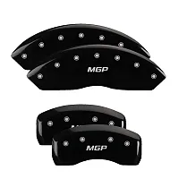 MGP CALIPER 54014SMGPB Set Of 4 Caliper Covers Engraved F