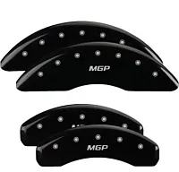 MGP CALIPER 55006SMGPB Set Of 4; Engraved Front And Rear