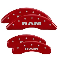 MGP CALIPER 55006SRAMR Set Of 4 Caliper Covers Engraved F