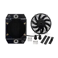 MISHIMOTO ADUNIDRGBK Performance Aluminum Radiator Blac