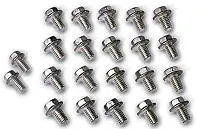 MOROSO 38560 Oil Pan Bolts Bg Blk Chev