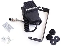 Kalibur M45Box 4 Pin Microphone, 6&quot; Black Slotted Mounting Brack