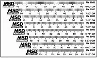 MSD CO. 8985 Timing Tapes F/Harm Balnc