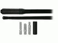METRA AWRM1R Blk Rubber Cnductive Mast