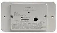 MTI INDUSTRY 62542WTTR Carbon Monoxide Alarm - White Flush
