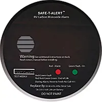 MTI INDUSTRY SA339BL Co2 Alarm Round Black