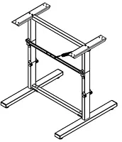 LIPPERT COMP 203070 Bed Table Stand