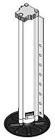 LIPPERT COMP 25712510 Jack Rh Lg Cyl 2.50 - 14K W/ 9.00