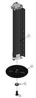 LIPPERT COMP 25712610 Lh Lg Cyl 2.5 14K W/ 9&#039; Fp Tp Ii