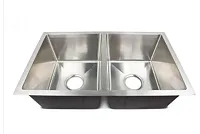 LIPPERT COMP 385314 27X16X7 Double Bowl Sink
