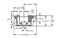 LIPPERT COMP 771413 Cover Idler Side Back Edge In Black
