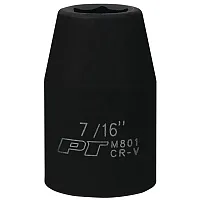 Performance Tool 1/2" Drive 7/16" 6-Point Impact Socket