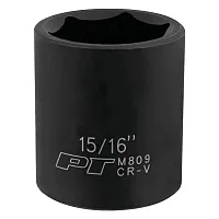 Performance Tool 1/2" Drive 15/16" 6-Point Impact Socket