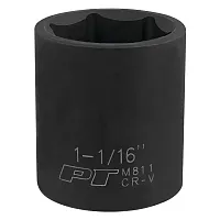 Performance Tool 1/2??? Drive 1-1/16" 6-Point Impact Socket
