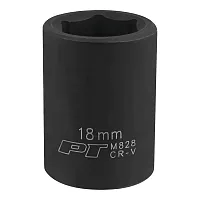 Performance Tool 1/2??? Drive 18Mm 6-Point Impact Socket