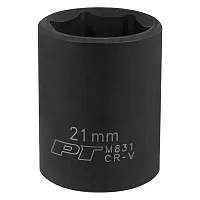 Performance Tool 1/2??? Drive 21Mm 6-Point Impact Socket
