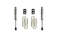 MAXTRAC 900420F 2&#039; Blocks U-Bolt Fox Rear Shocks