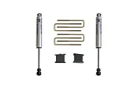 MAXTRAC 901340F 4&#039;Lift Blks U-Bolts Fox Rear Shocks