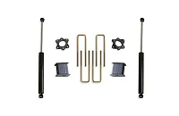 MAXTRAC 901750 2 Spacer 5&#039; Blks Ubolts Max Shocks
