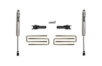 MAXTRAC 903220F 2&#039; Blocks U-Bolts Rear Fox Shocks