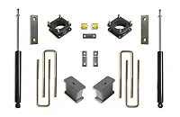 MAXTRAC 906740 2.5Spcrs4Blks/Ubolts Maxtracshocks