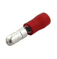 Bullet Connectors Male 22/18 Ga Red;Xscorpion;100 Pcs