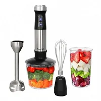 MegaChef 4 in 1 Multipurpose Immersion Hand Blender With Speed Control and Acces